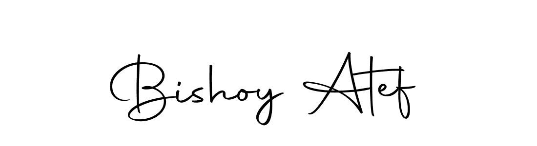 How to make Bishoy Atef signature? Autography-DOLnW is a professional autograph style. Create handwritten signature for Bishoy Atef name. Bishoy Atef signature style 10 images and pictures png