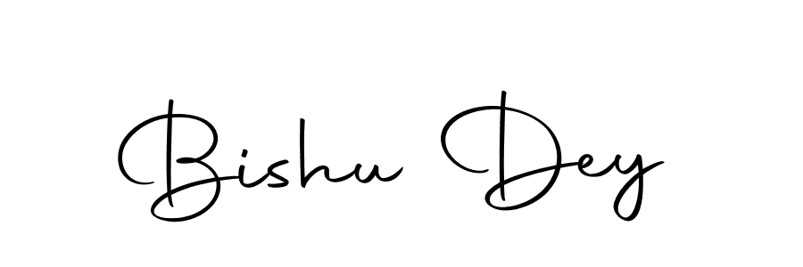The best way (Autography-DOLnW) to make a short signature is to pick only two or three words in your name. The name Bishu Dey include a total of six letters. For converting this name. Bishu Dey signature style 10 images and pictures png
