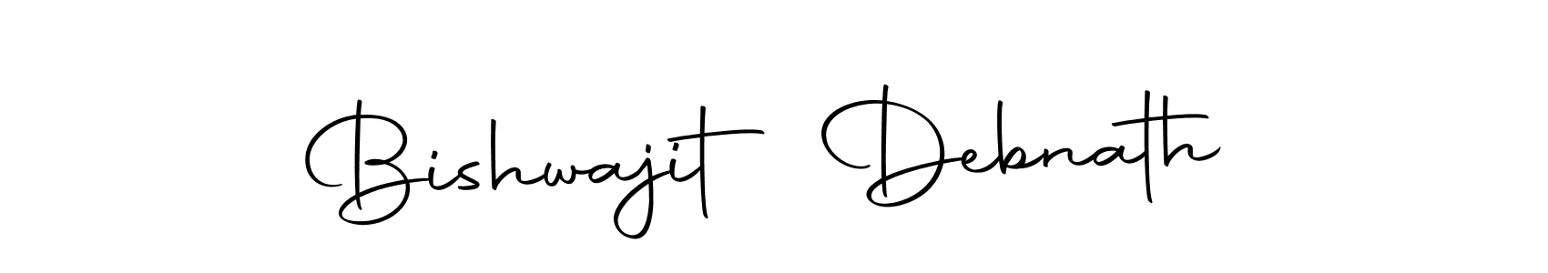 Create a beautiful signature design for name Bishwajit Debnath. With this signature (Autography-DOLnW) fonts, you can make a handwritten signature for free. Bishwajit Debnath signature style 10 images and pictures png