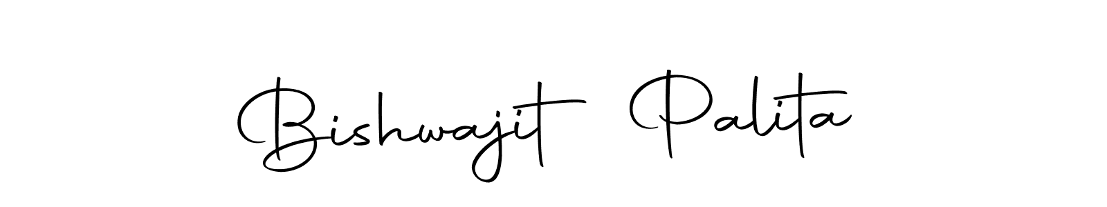 if you are searching for the best signature style for your name Bishwajit Palita. so please give up your signature search. here we have designed multiple signature styles  using Autography-DOLnW. Bishwajit Palita signature style 10 images and pictures png