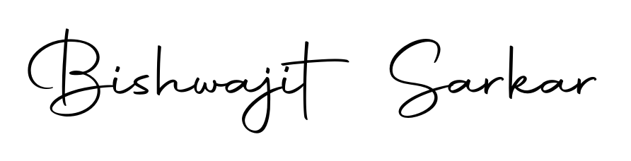 Designed for modern professionals: Bishwajit Sarkar name signature crafted with Autography-DOLnW script. Ready for digital PDF workflows. Bishwajit Sarkar signature style 10 images and pictures png