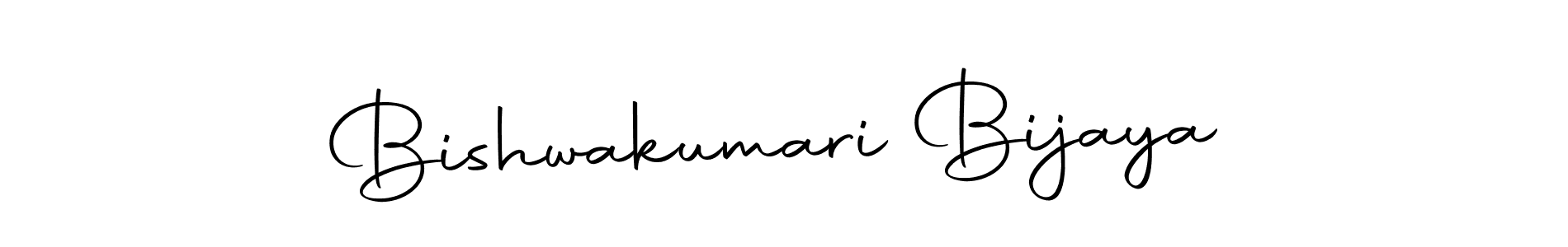 You should practise on your own different ways (Autography-DOLnW) to write your name (Bishwakumari Bijaya) in signature. don't let someone else do it for you. Bishwakumari Bijaya signature style 10 images and pictures png