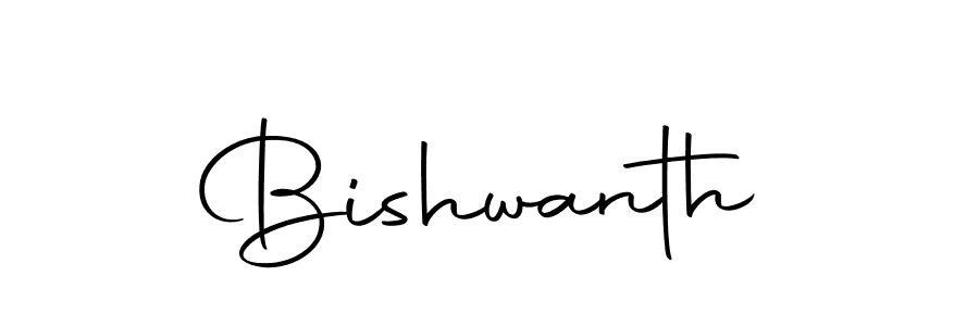 Design your own signature with our free online signature maker. With this signature software, you can create a handwritten (Autography-DOLnW) signature for name Bishwanth. Bishwanth signature style 10 images and pictures png