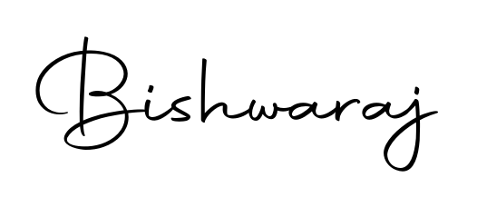 You can use this online signature creator to create a handwritten signature for the name Bishwaraj. This is the best online autograph maker. Bishwaraj signature style 10 images and pictures png