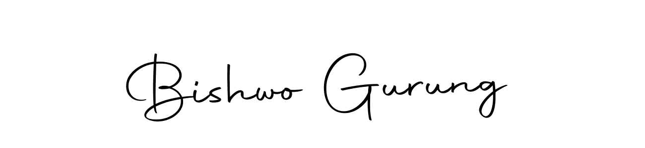 Check out images of Autograph of Bishwo Gurung name. Actor Bishwo Gurung Signature Style. Autography-DOLnW is a professional sign style online. Bishwo Gurung signature style 10 images and pictures png