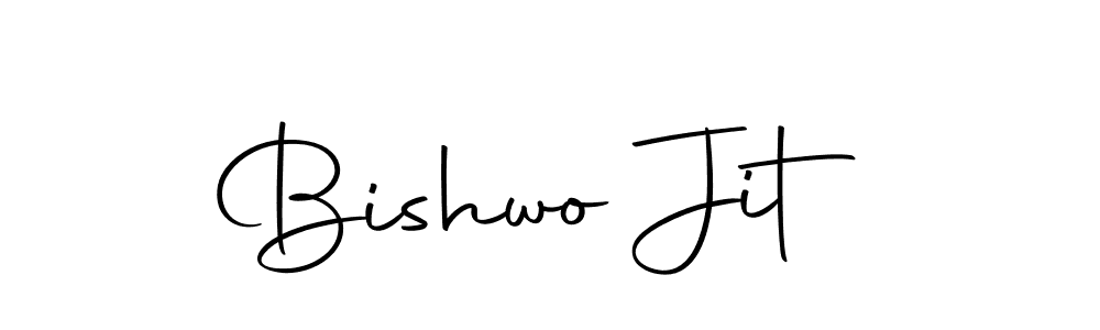 You should practise on your own different ways (Autography-DOLnW) to write your name (Bishwo Jit) in signature. don't let someone else do it for you. Bishwo Jit signature style 10 images and pictures png