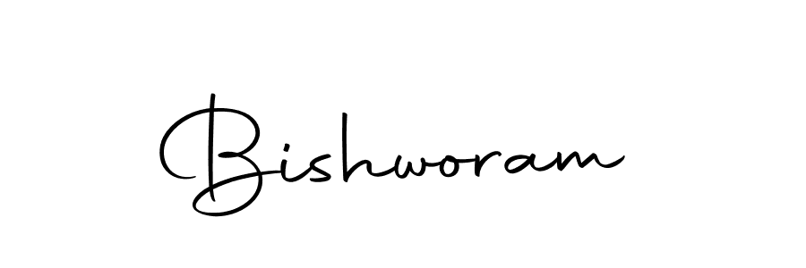 You should practise on your own different ways (Autography-DOLnW) to write your name (Bishworam) in signature. don't let someone else do it for you. Bishworam signature style 10 images and pictures png