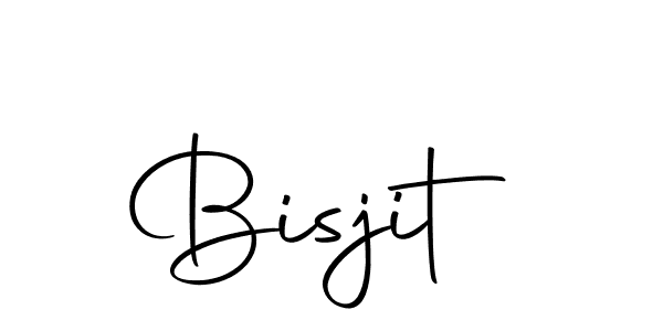 The best way (Autography-DOLnW) to make a short signature is to pick only two or three words in your name. The name Bisjit include a total of six letters. For converting this name. Bisjit signature style 10 images and pictures png