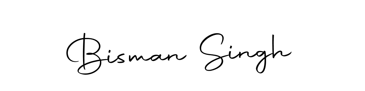 Make a beautiful signature design for name Bisman Singh. With this signature (Autography-DOLnW) style, you can create a handwritten signature for free. Bisman Singh signature style 10 images and pictures png