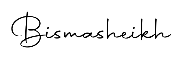 Use a signature maker to create a handwritten signature online. With this signature software, you can design (Autography-DOLnW) your own signature for name Bismasheikh. Bismasheikh signature style 10 images and pictures png
