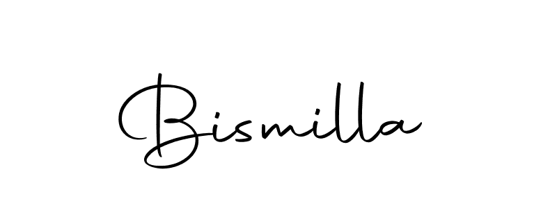 if you are searching for the best signature style for your name Bismilla. so please give up your signature search. here we have designed multiple signature styles  using Autography-DOLnW. Bismilla signature style 10 images and pictures png
