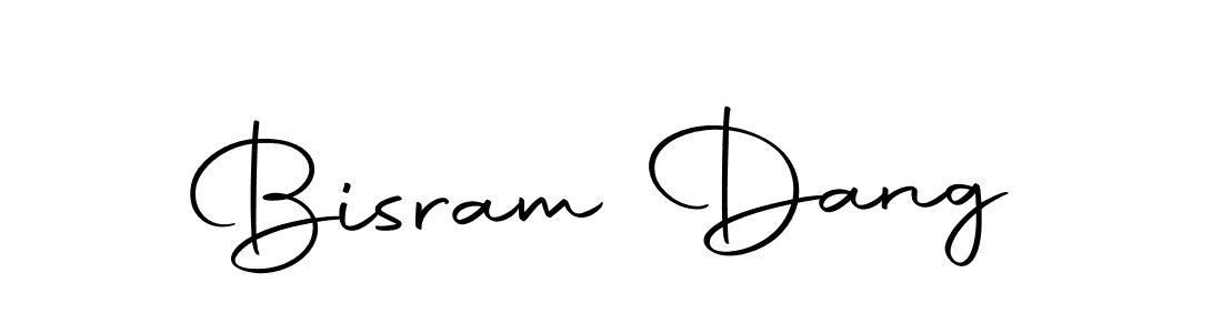 Autography-DOLnW is a professional signature style that is perfect for those who want to add a touch of class to their signature. It is also a great choice for those who want to make their signature more unique. Get Bisram Dang name to fancy signature for free. Bisram Dang signature style 10 images and pictures png