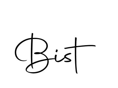 How to make Bist signature? Autography-DOLnW is a professional autograph style. Create handwritten signature for Bist name. Bist signature style 10 images and pictures png