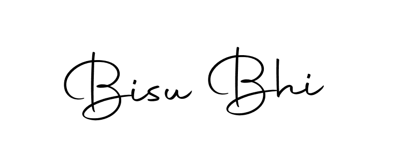 Make a beautiful signature design for name Bisu Bhi. Use this online signature maker to create a handwritten signature for free. Bisu Bhi signature style 10 images and pictures png