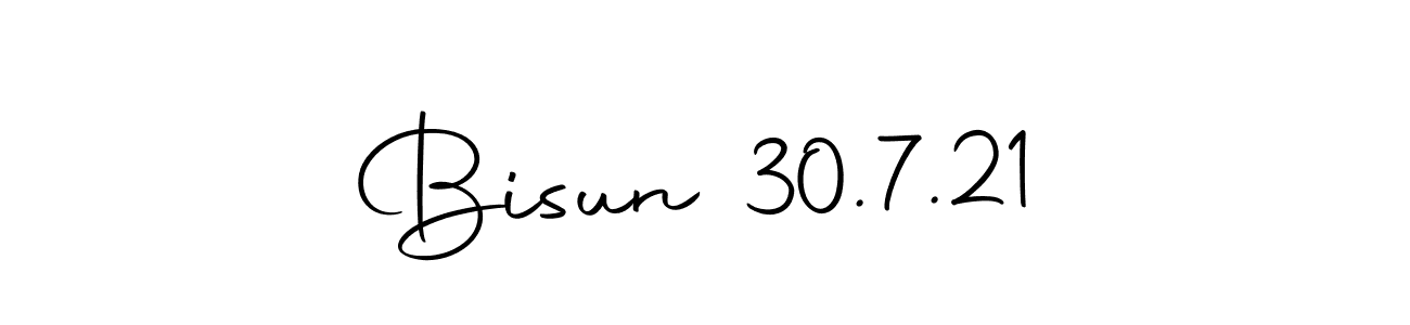 The best way (Autography-DOLnW) to make a short signature is to pick only two or three words in your name. The name Bisun 30.7.21 include a total of six letters. For converting this name. Bisun 30.7.21 signature style 10 images and pictures png