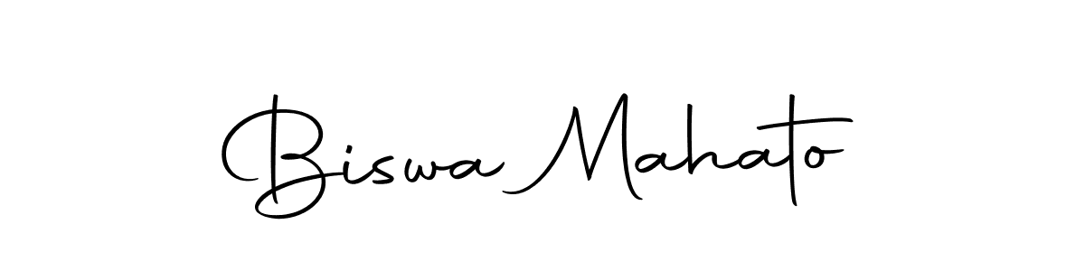 Use a signature maker to create a handwritten signature online. With this signature software, you can design (Autography-DOLnW) your own signature for name Biswa Mahato. Biswa Mahato signature style 10 images and pictures png