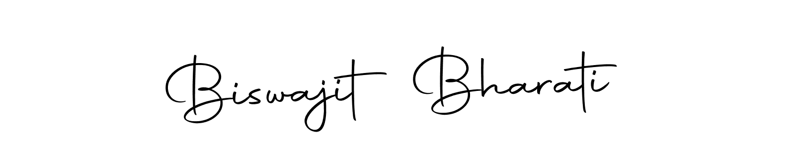 How to make Biswajit Bharati signature? Autography-DOLnW is a professional autograph style. Create handwritten signature for Biswajit Bharati name. Biswajit Bharati signature style 10 images and pictures png