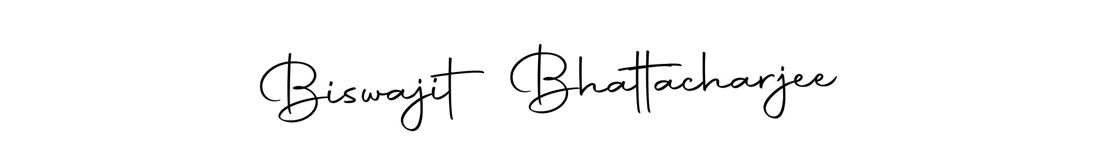 How to make Biswajit Bhattacharjee name signature. Use Autography-DOLnW style for creating short signs online. This is the latest handwritten sign. Biswajit Bhattacharjee signature style 10 images and pictures png