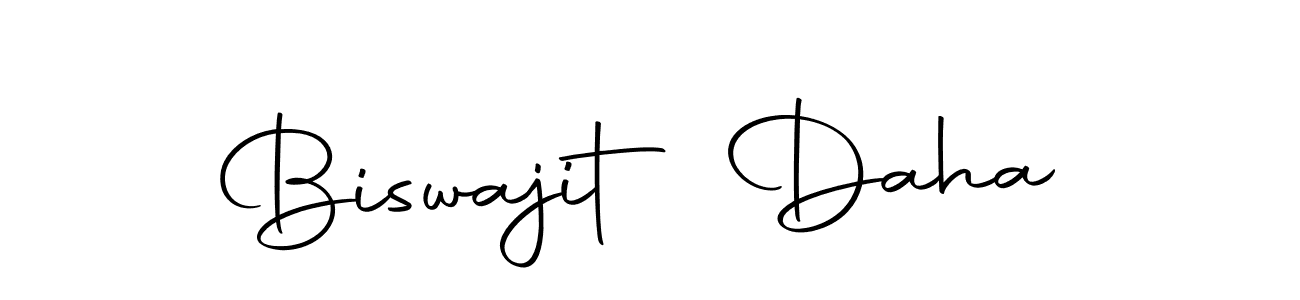 You should practise on your own different ways (Autography-DOLnW) to write your name (Biswajit Daha) in signature. don't let someone else do it for you. Biswajit Daha signature style 10 images and pictures png