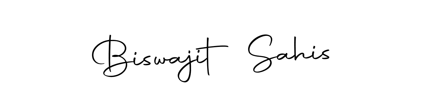 The best way (Autography-DOLnW) to make a short signature is to pick only two or three words in your name. The name Biswajit Sahis include a total of six letters. For converting this name. Biswajit Sahis signature style 10 images and pictures png