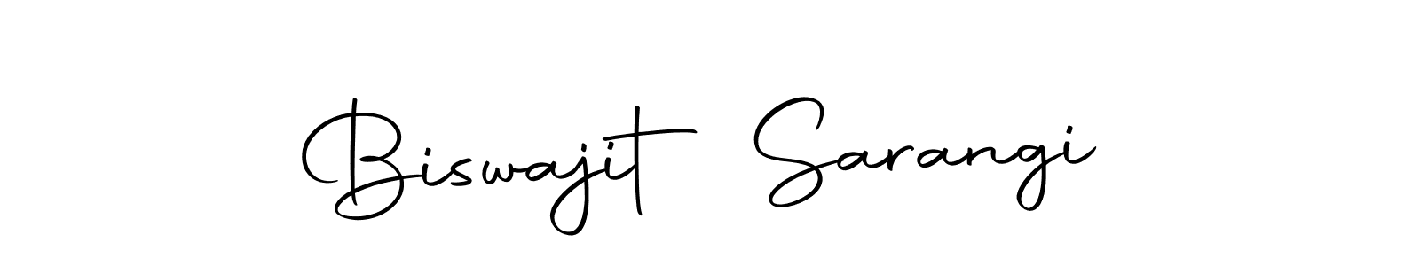 Create a beautiful signature design for name Biswajit Sarangi. With this signature (Autography-DOLnW) fonts, you can make a handwritten signature for free. Biswajit Sarangi signature style 10 images and pictures png