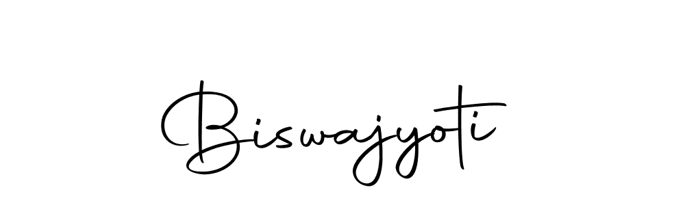 Design your own signature with our free online signature maker. With this signature software, you can create a handwritten (Autography-DOLnW) signature for name Biswajyoti. Biswajyoti signature style 10 images and pictures png