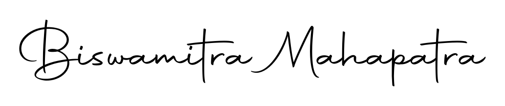 Looking for an artistic signature for Biswamitra Mahapatra? The Autography-DOLnW calligraphy style gives a sophisticated flow suitable for business cards and emails. Biswamitra Mahapatra signature style 10 images and pictures png