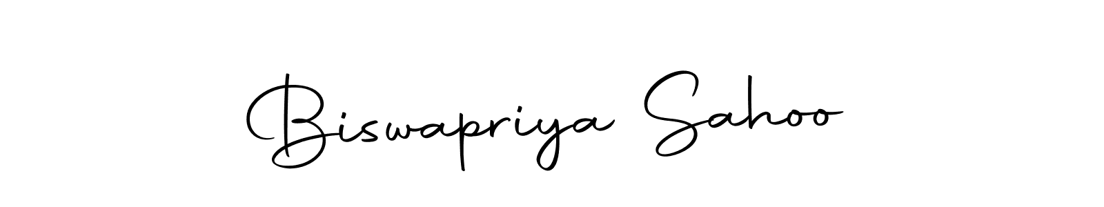 Create a beautiful signature design for name Biswapriya Sahoo. With this signature (Autography-DOLnW) fonts, you can make a handwritten signature for free. Biswapriya Sahoo signature style 10 images and pictures png