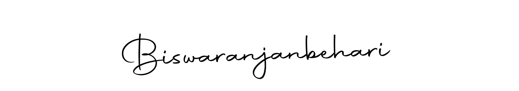 Create a beautiful signature design for name Biswaranjanbehari. With this signature (Autography-DOLnW) fonts, you can make a handwritten signature for free. Biswaranjanbehari signature style 10 images and pictures png