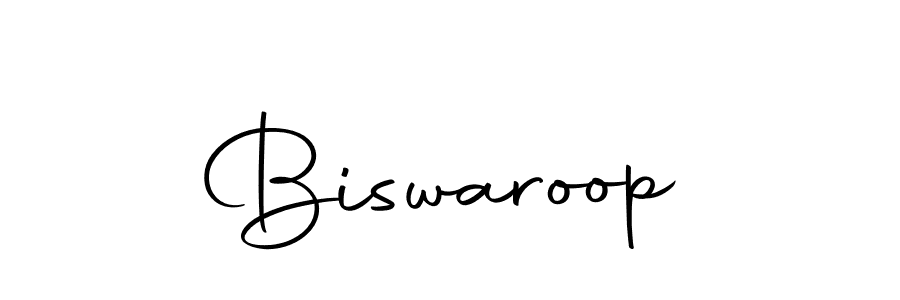 Use a signature maker to create a handwritten signature online. With this signature software, you can design (Autography-DOLnW) your own signature for name Biswaroop. Biswaroop signature style 10 images and pictures png