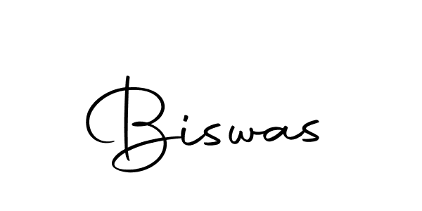 Design your own signature with our free online signature maker. With this signature software, you can create a handwritten (Autography-DOLnW) signature for name Biswas. Biswas signature style 10 images and pictures png