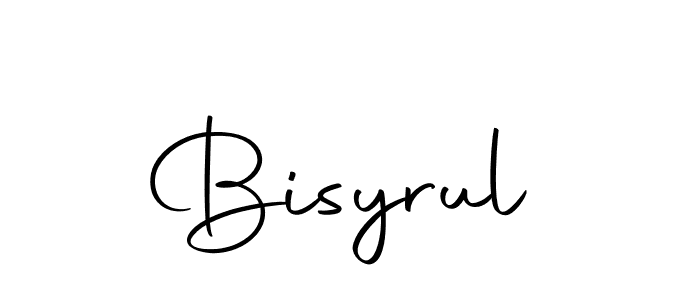 You should practise on your own different ways (Autography-DOLnW) to write your name (Bisyrul) in signature. don't let someone else do it for you. Bisyrul signature style 10 images and pictures png