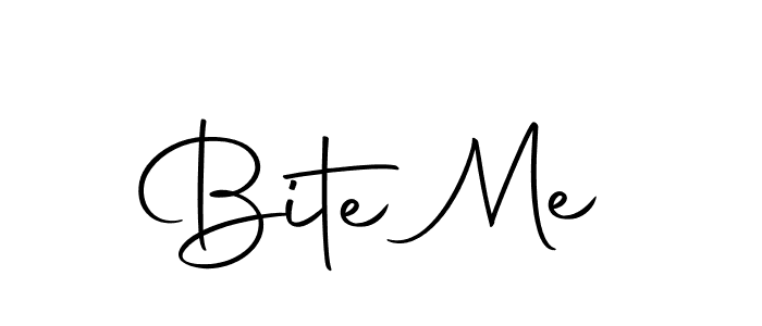 Make a beautiful signature design for name Bite Me. With this signature (Autography-DOLnW) style, you can create a handwritten signature for free. Bite Me signature style 10 images and pictures png