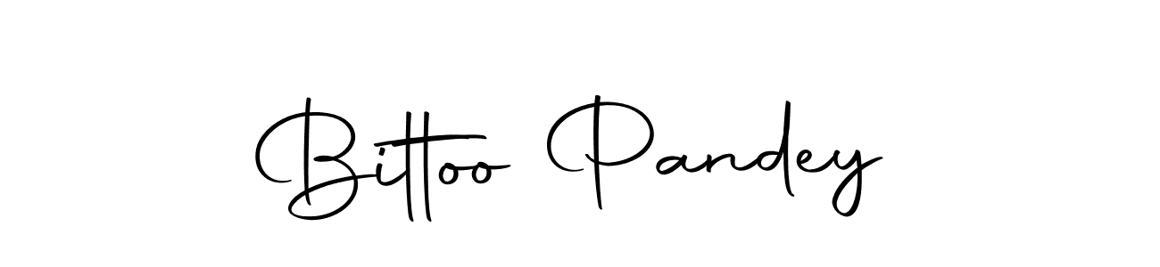 Make a beautiful signature design for name Bittoo Pandey. With this signature (Autography-DOLnW) style, you can create a handwritten signature for free. Bittoo Pandey signature style 10 images and pictures png