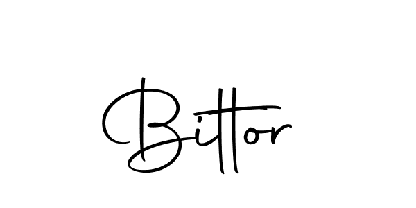 Design your own signature with our free online signature maker. With this signature software, you can create a handwritten (Autography-DOLnW) signature for name Bittor. Bittor signature style 10 images and pictures png