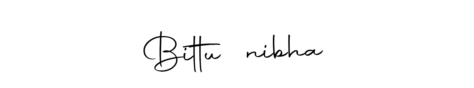 if you are searching for the best signature style for your name Bittu❤️nibha. so please give up your signature search. here we have designed multiple signature styles  using Autography-DOLnW. Bittu❤️nibha signature style 10 images and pictures png