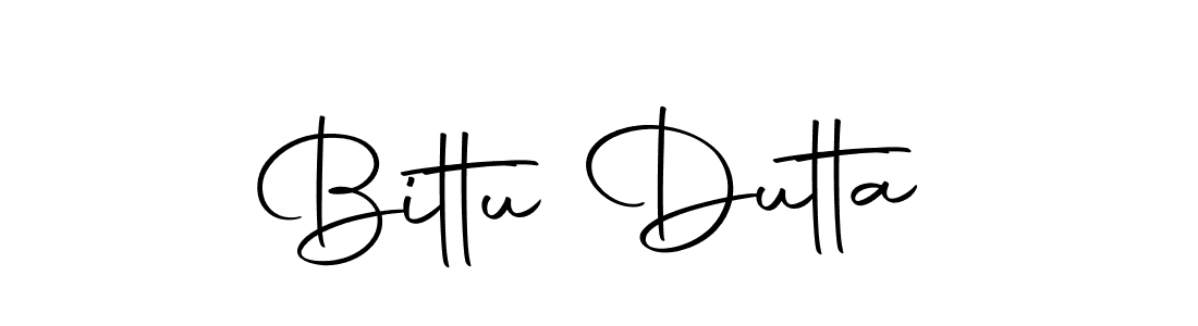 Make a beautiful signature design for name Bittu Dutta. With this signature (Autography-DOLnW) style, you can create a handwritten signature for free. Bittu Dutta signature style 10 images and pictures png
