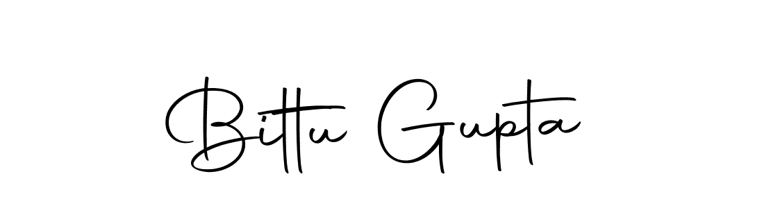 Create a beautiful signature design for name Bittu Gupta. With this signature (Autography-DOLnW) fonts, you can make a handwritten signature for free. Bittu Gupta signature style 10 images and pictures png