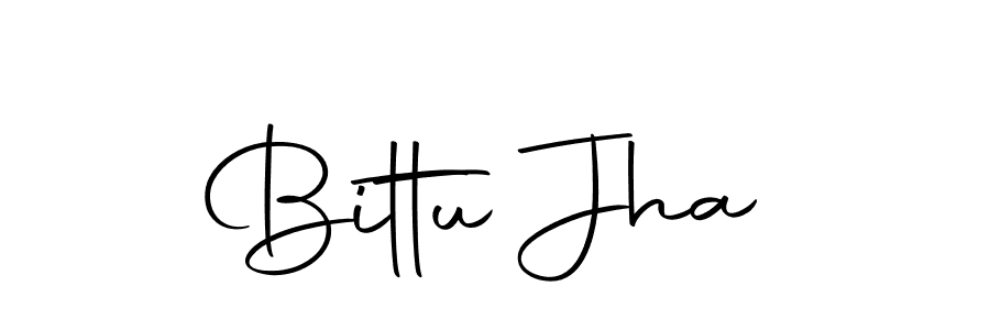 Bittu Jha stylish signature style. Best Handwritten Sign (Autography-DOLnW) for my name. Handwritten Signature Collection Ideas for my name Bittu Jha. Bittu Jha signature style 10 images and pictures png