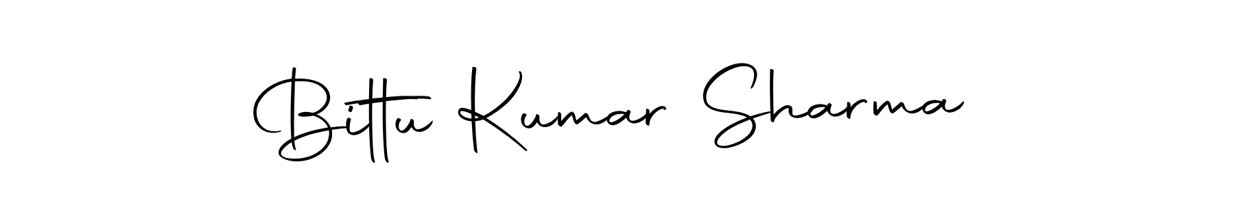 Make a beautiful signature design for name Bittu Kumar Sharma. Use this online signature maker to create a handwritten signature for free. Bittu Kumar Sharma signature style 10 images and pictures png