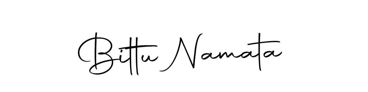 The best way (Autography-DOLnW) to make a short signature is to pick only two or three words in your name. The name Bittu Namata include a total of six letters. For converting this name. Bittu Namata signature style 10 images and pictures png