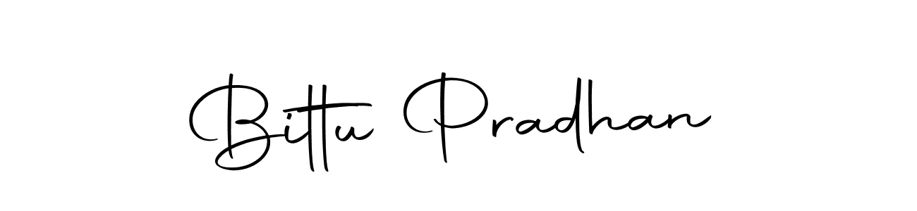 Create a beautiful signature design for name Bittu Pradhan. With this signature (Autography-DOLnW) fonts, you can make a handwritten signature for free. Bittu Pradhan signature style 10 images and pictures png