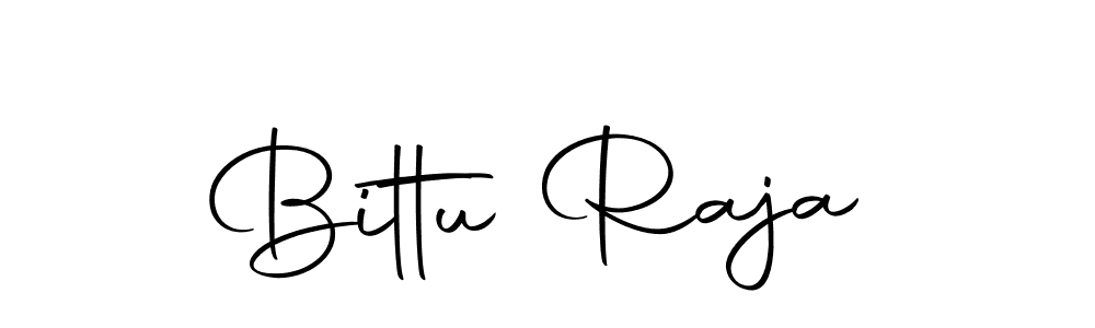 How to make Bittu Raja name signature. Use Autography-DOLnW style for creating short signs online. This is the latest handwritten sign. Bittu Raja signature style 10 images and pictures png