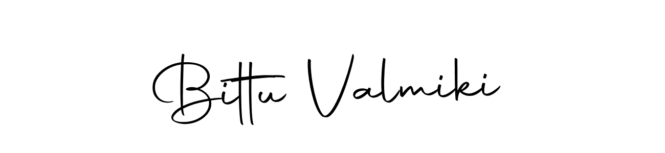 Make a beautiful signature design for name Bittu Valmiki. Use this online signature maker to create a handwritten signature for free. Bittu Valmiki signature style 10 images and pictures png