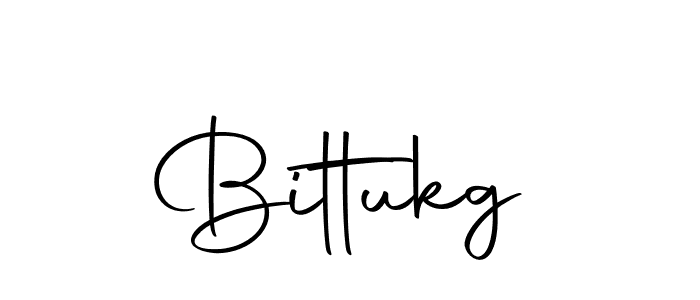 Design your own signature with our free online signature maker. With this signature software, you can create a handwritten (Autography-DOLnW) signature for name Bittukg. Bittukg signature style 10 images and pictures png