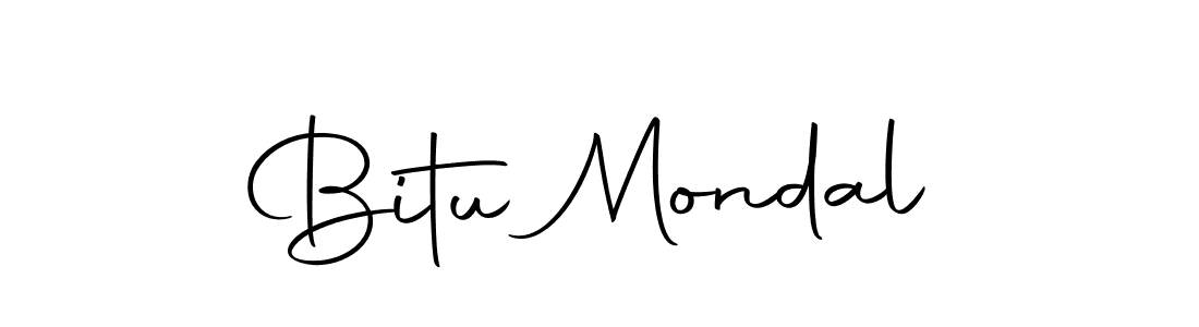 Design your own signature with our free online signature maker. With this signature software, you can create a handwritten (Autography-DOLnW) signature for name Bitu Mondal. Bitu Mondal signature style 10 images and pictures png