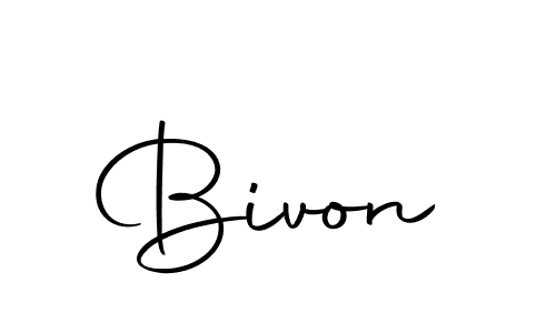 Make a beautiful signature design for name Bivon. Use this online signature maker to create a handwritten signature for free. Bivon signature style 10 images and pictures png