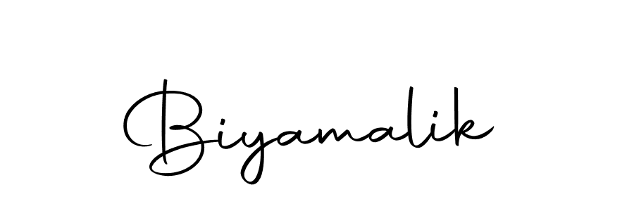 Similarly Autography-DOLnW is the best handwritten signature design. Signature creator online .You can use it as an online autograph creator for name Biyamalik. Biyamalik signature style 10 images and pictures png