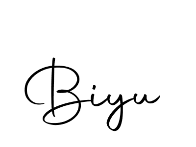 How to make Biyu signature? Autography-DOLnW is a professional autograph style. Create handwritten signature for Biyu name. Biyu signature style 10 images and pictures png