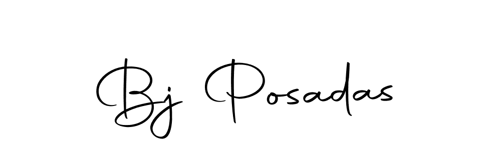 You should practise on your own different ways (Autography-DOLnW) to write your name (Bj Posadas) in signature. don't let someone else do it for you. Bj Posadas signature style 10 images and pictures png